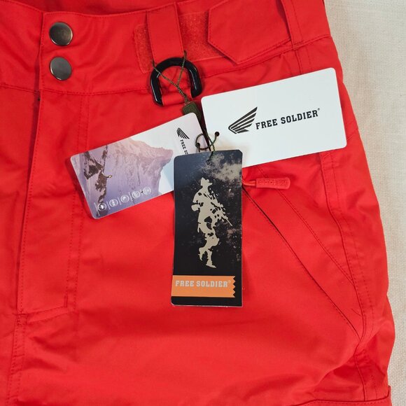 Free Soldier Women's Outdoor Insulated Snow Pants - Size S - Picture 2 of 10